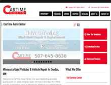 Tablet Screenshot of cartimeautocenter.com